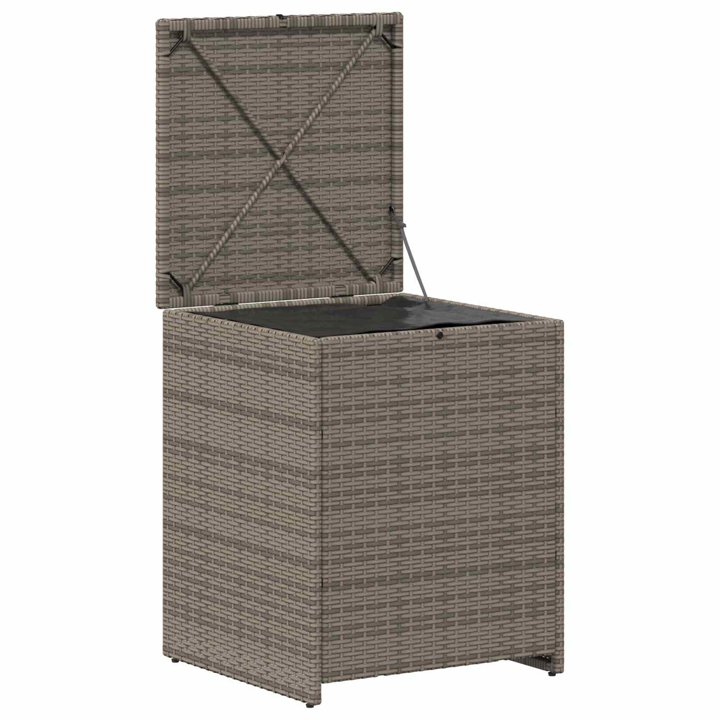 Cushion Box 55 x 55 x 69 cm steel
