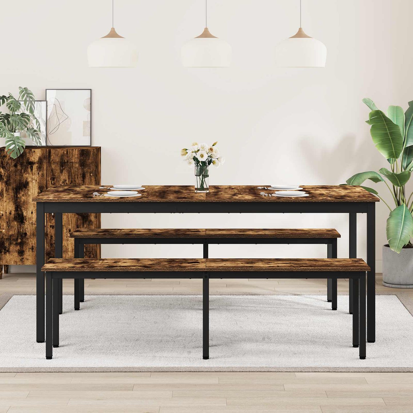Dining Tables 2 pcs 180 x 90 x 75 cm Engineered Wood