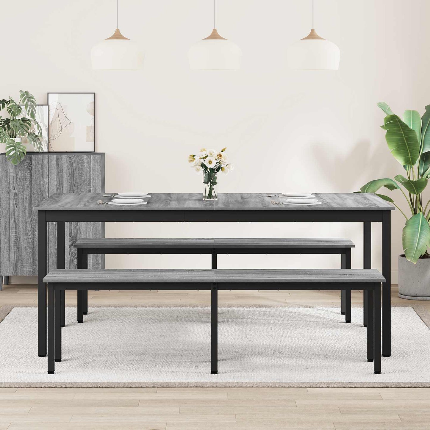 Dining Tables 2 pcs 180 x 90 x 75 cm Engineered Wood