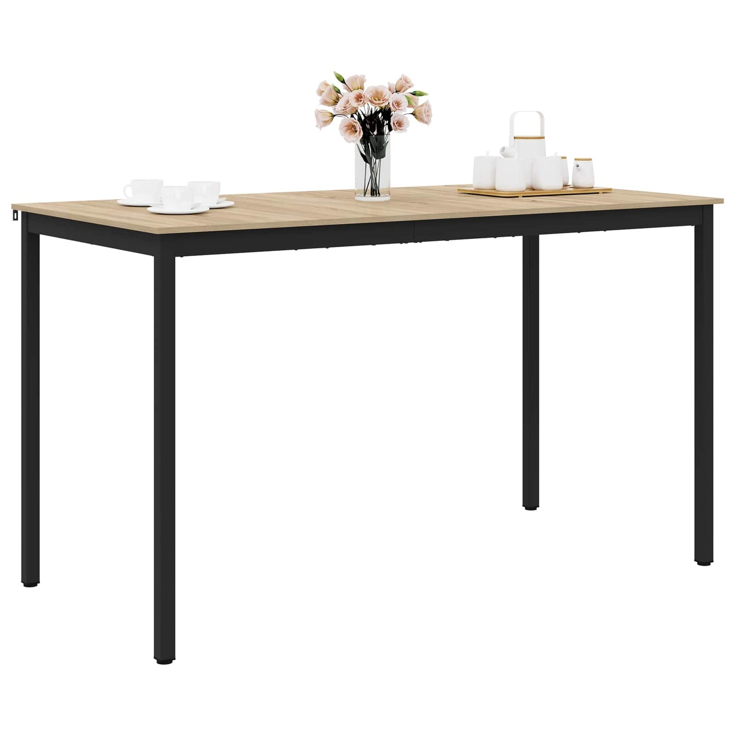 Standing Bar Table Engineered Wood