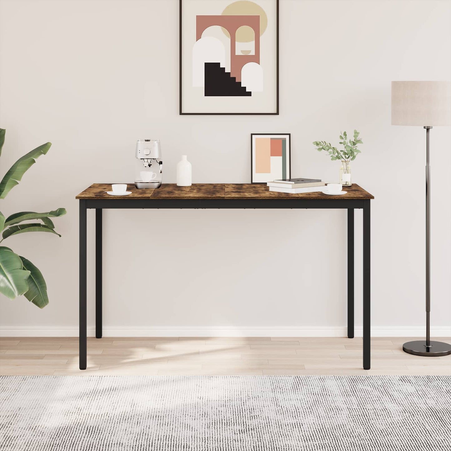 Standing Bar Table Engineered Wood