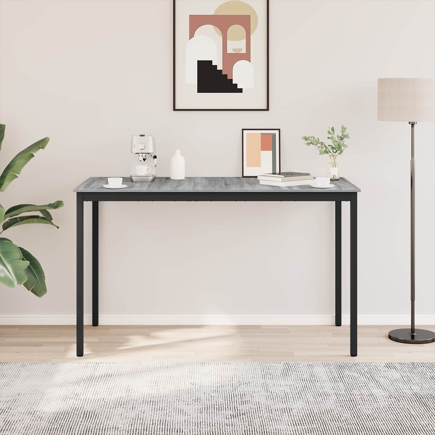 Standing Bar Table Engineered Wood