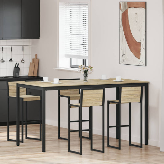 Standing Bar Table Engineered Wood