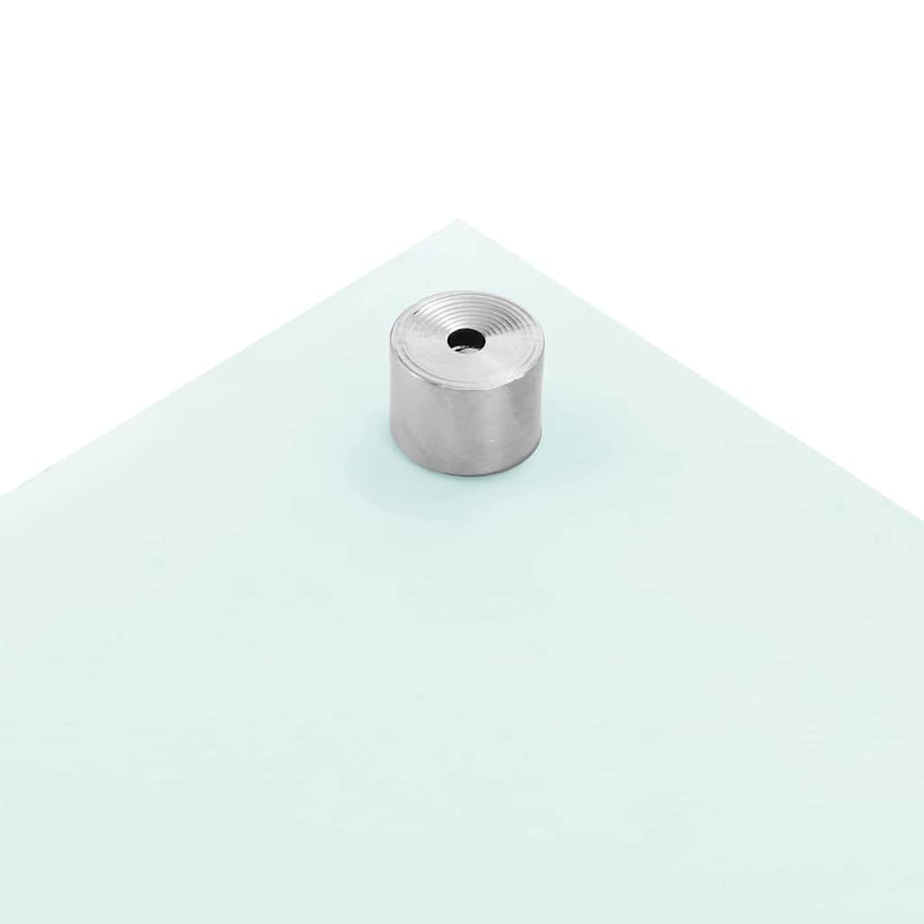 Kitchen Backsplash 2 pcs White 90 x 50 cm Tempered Glass