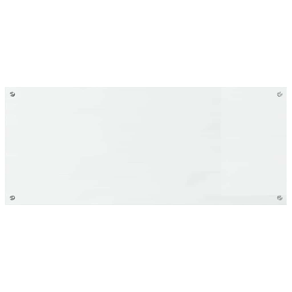 Kitchen Backsplash 2 pcs Transparent 120 x 50 cm Tempered Glass