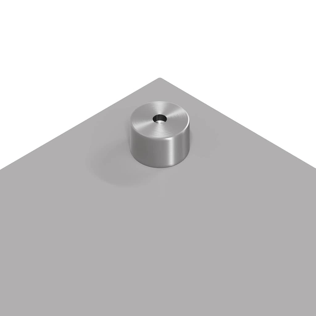 Kitchen Backsplash 2 pcs Light Grey 110 x 50 cm Tempered Glass