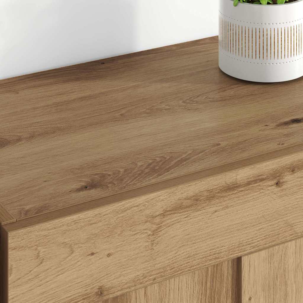 Wall-mounted Cabinet 2 pcs Artisan Oak 69.5 x 34 x 90 cm