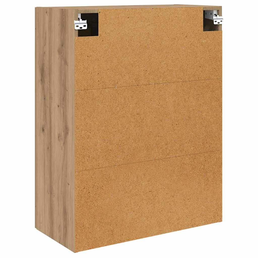 Wall-mounted Cabinet 2 pcs Artisan Oak 69.5 x 34 x 90 cm