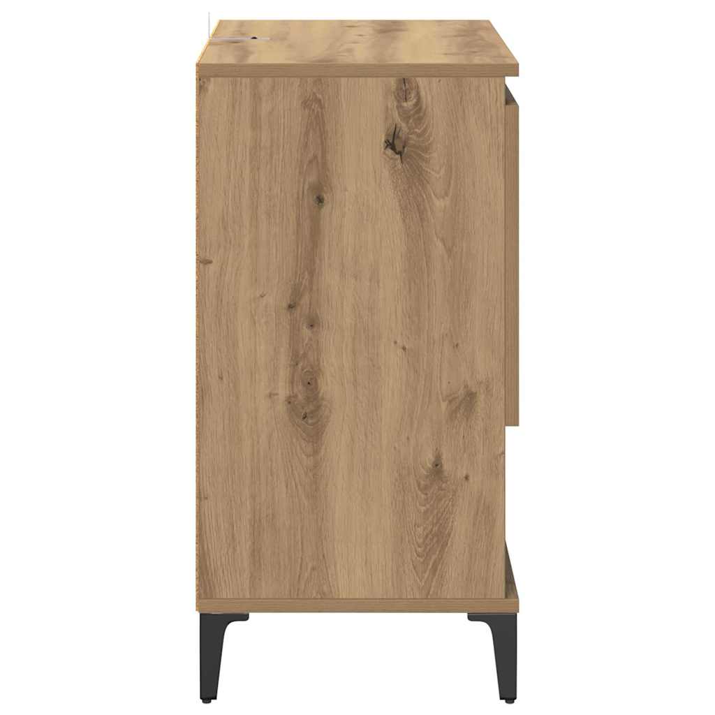 Sideboards 3 pcs Artisan Oak 60 x 35 x 70 cm Engineered Wood