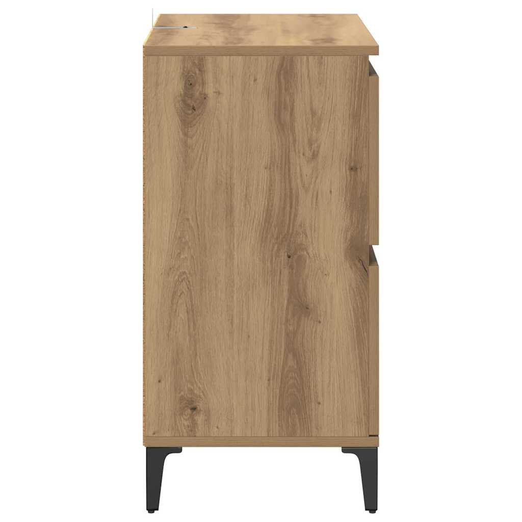 Sideboards 3 pcs Artisan Oak 60 x 35 x 70 cm Engineered Wood