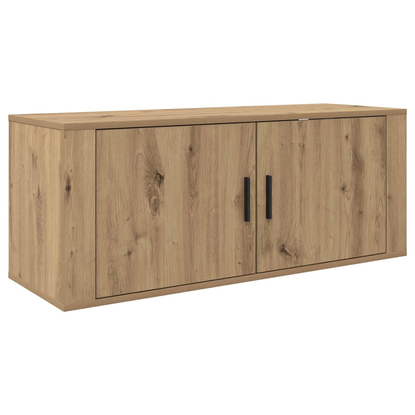Wall-mounted TV Cabinet Set 2 pcs Artisan Oak Engineered Wood