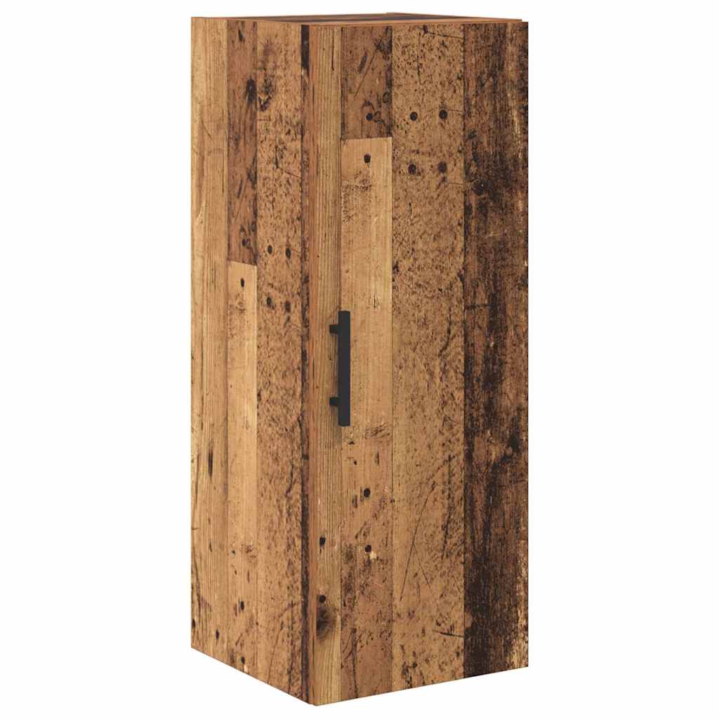 Highboard Old Wood 34.5 x 34 x 180 cm Engineered Wood