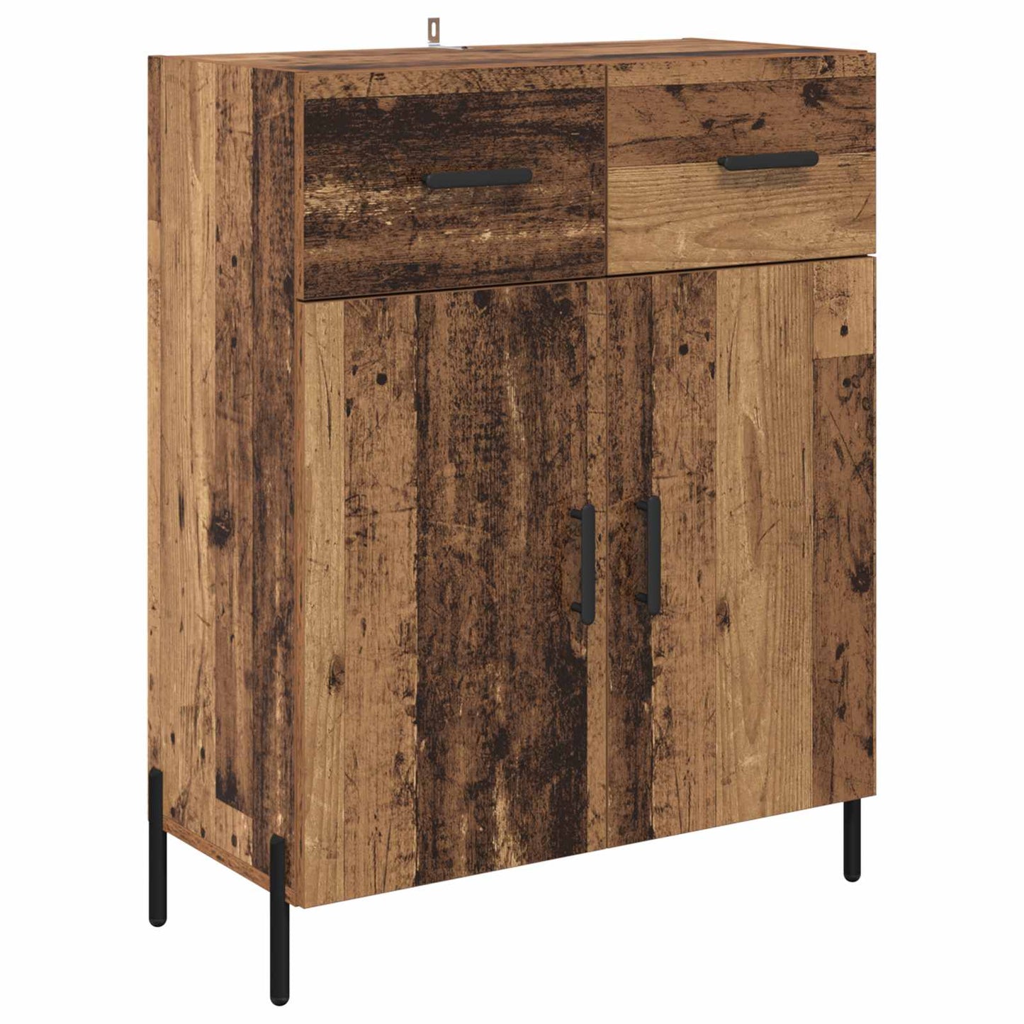 Highboard Old Wood 69.5 x 34 x 180 cm Engineered Wood