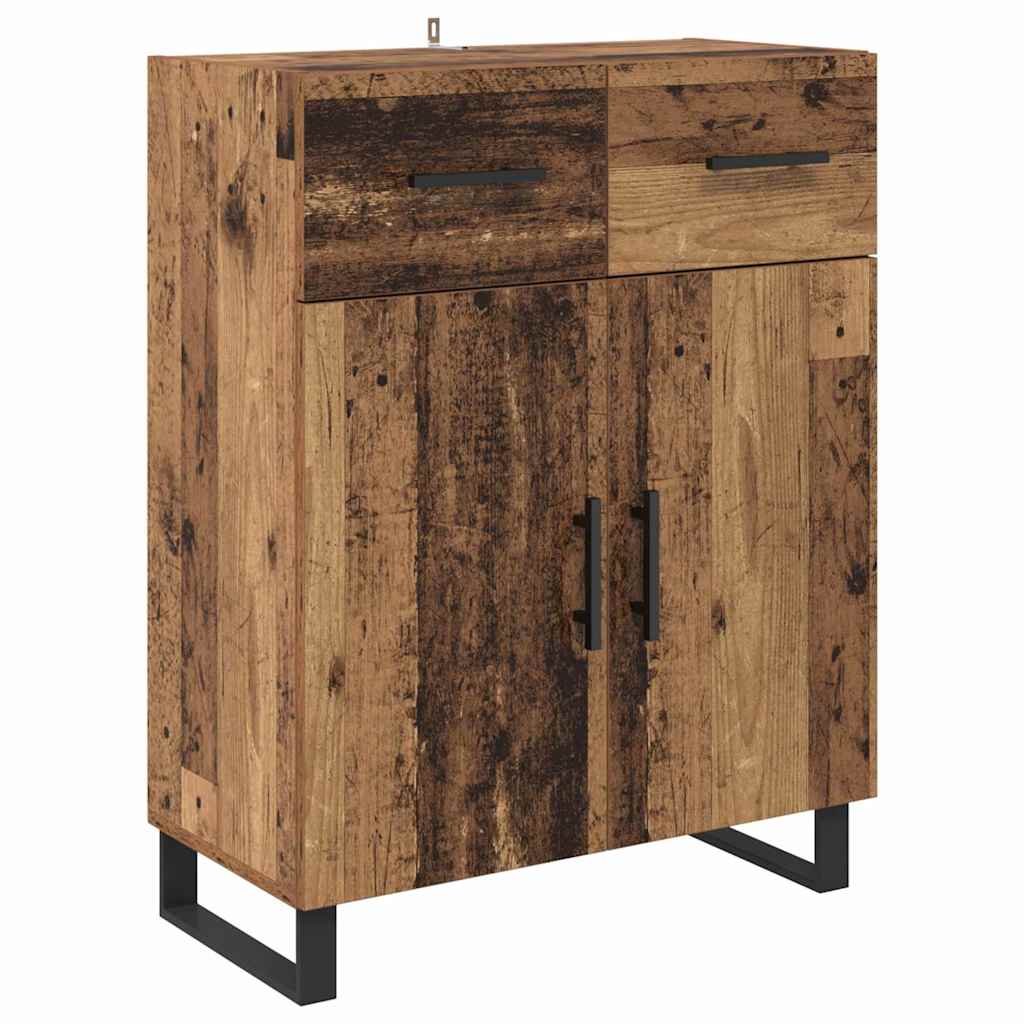 Highboard Old Wood 69.5 x 34 x 180 cm Engineered Wood