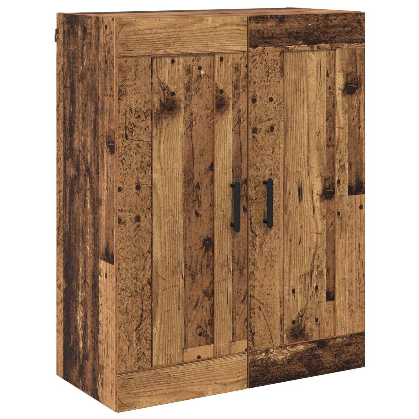 Highboard 2 pcs Old Wood Engineered Wood