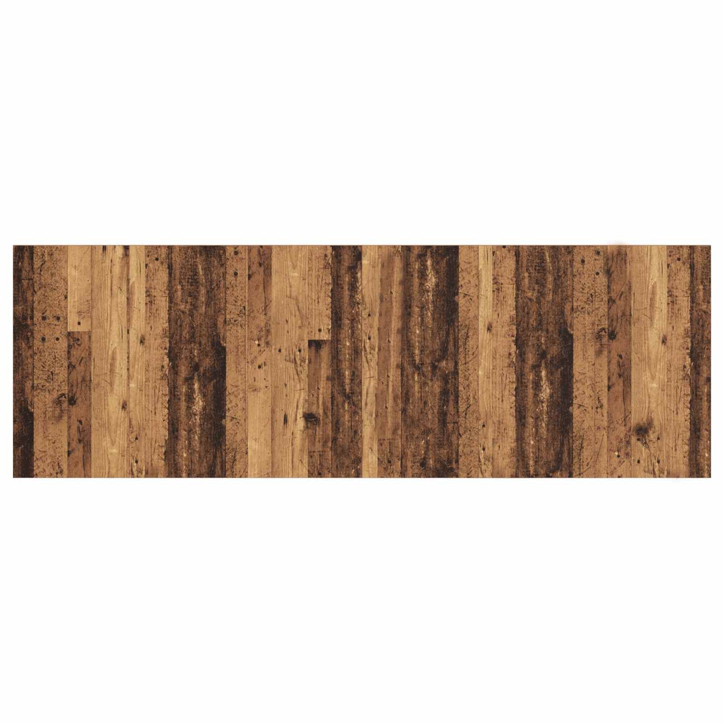Headboard with Cabinet 3 pcs Old Wood Engineered Wood
