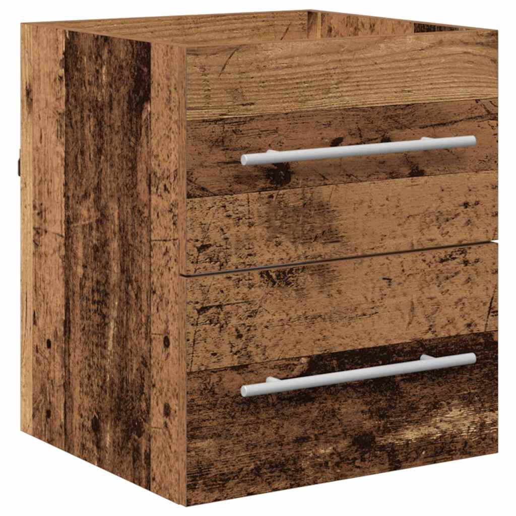 Bathroom Sink Cabinet with Drawer Brown 42 x 39 x 52 cm