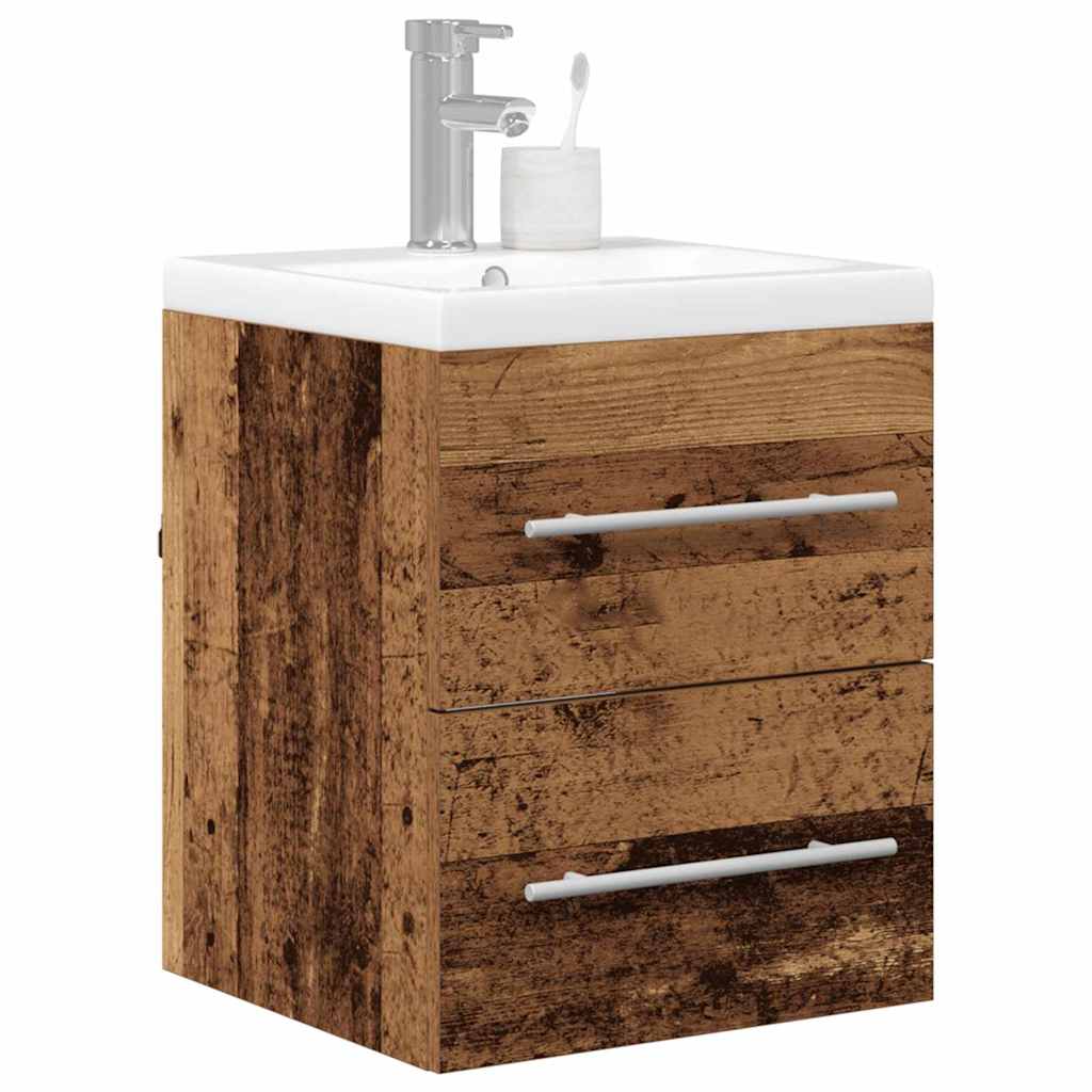 Bathroom Sink Cabinet with Drawer Brown 42 x 39 x 52 cm