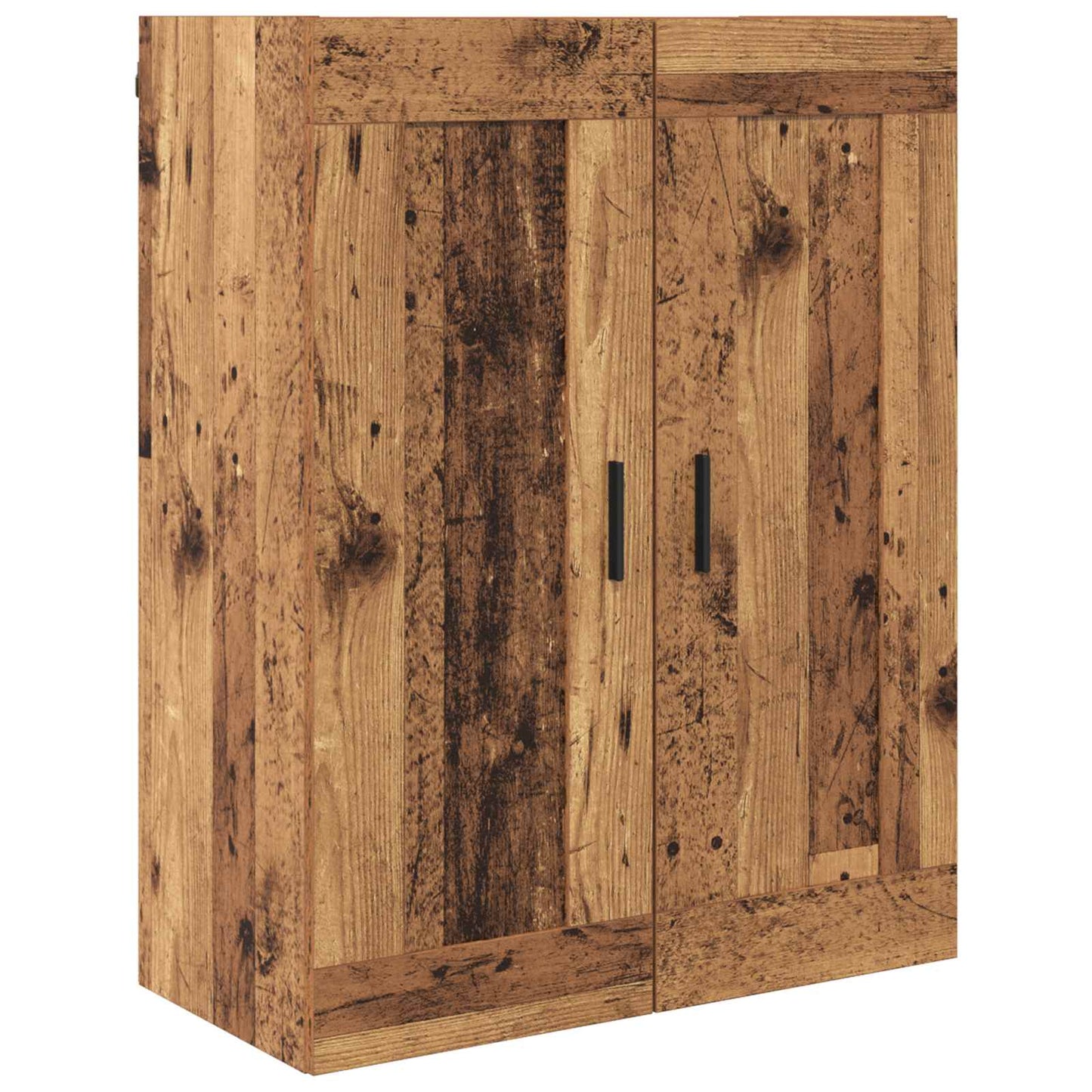 Highboard with Drawer 2 pcs Old Wood Engineered Wood