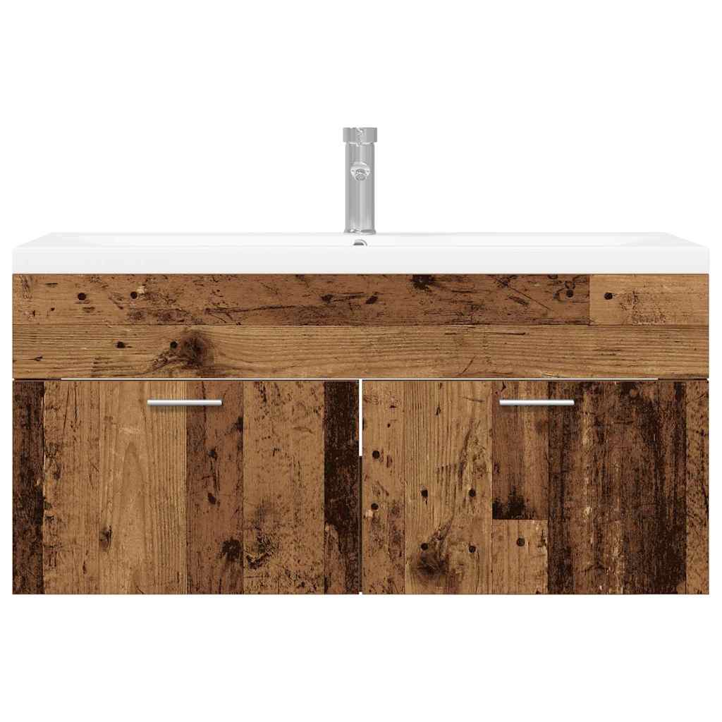 Bathroom Cabinet Old Wood 100 x 38.5 x 46 cm Engineered Wood