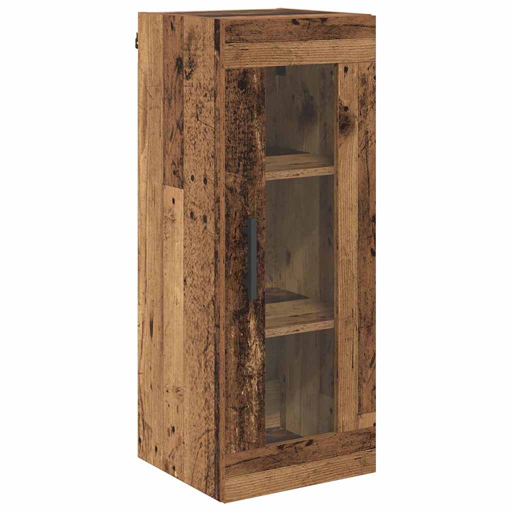 Highboard Old Wood 34.5 x 34 x 180 cm Engineered Wood