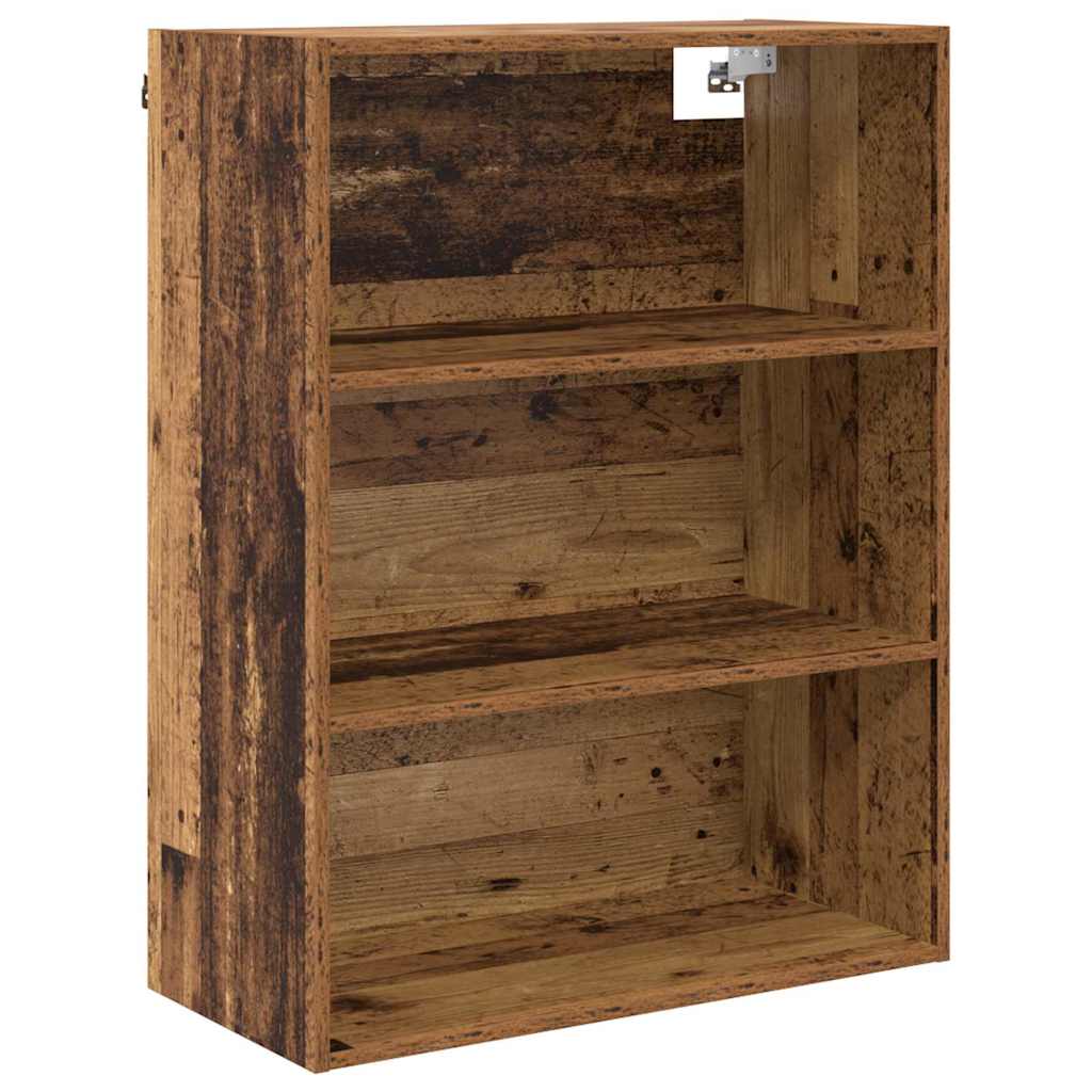 Highboard with Drawer 2 pcs Old Wood Engineered Wood