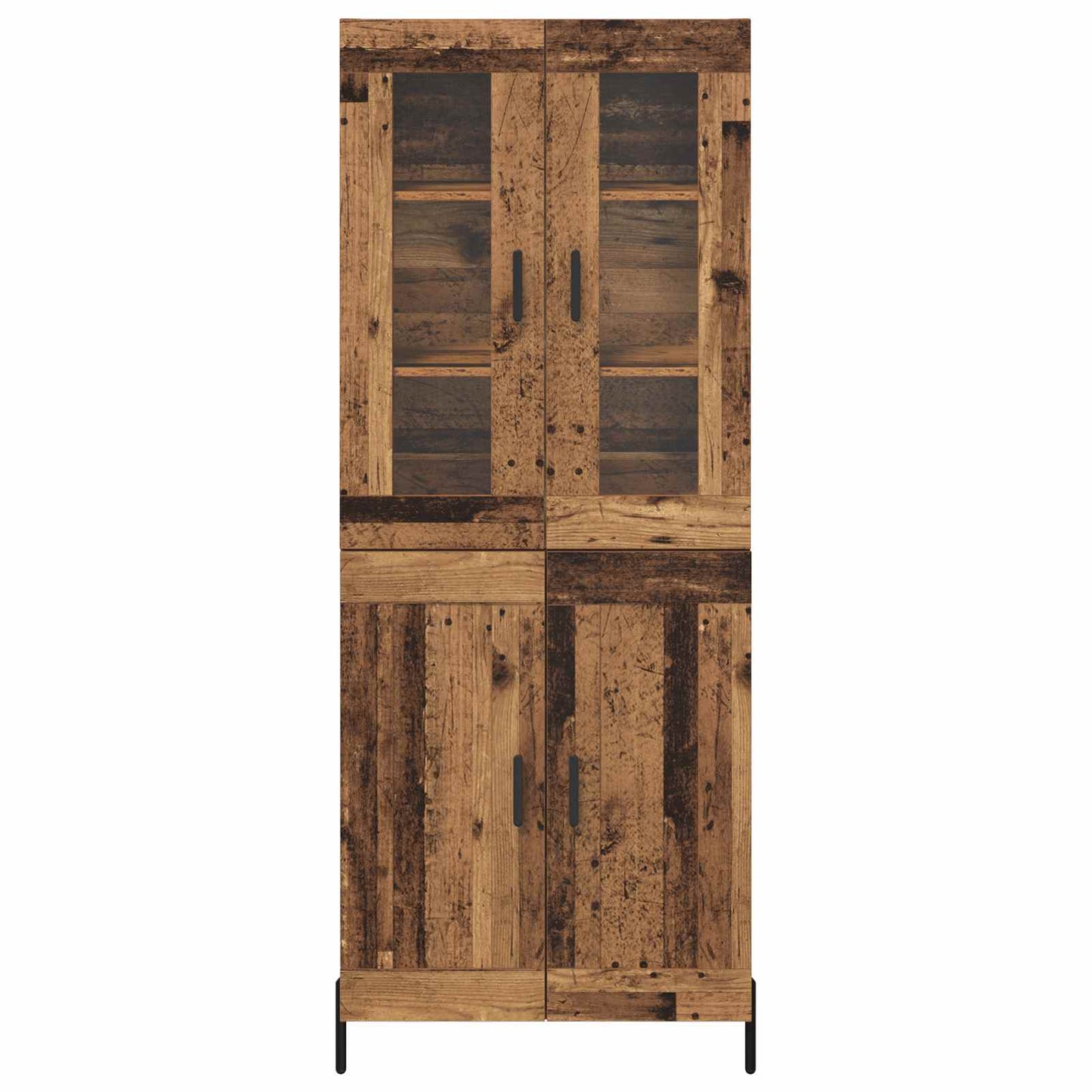 Highboard Old Wood 69.5 x 34 x 180 cm Engineered Wood