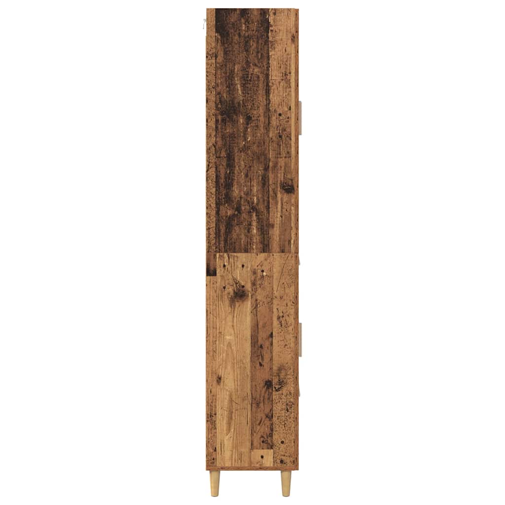 Highboard Old Wood 69.5 x 34 x 180 cm Engineered Wood