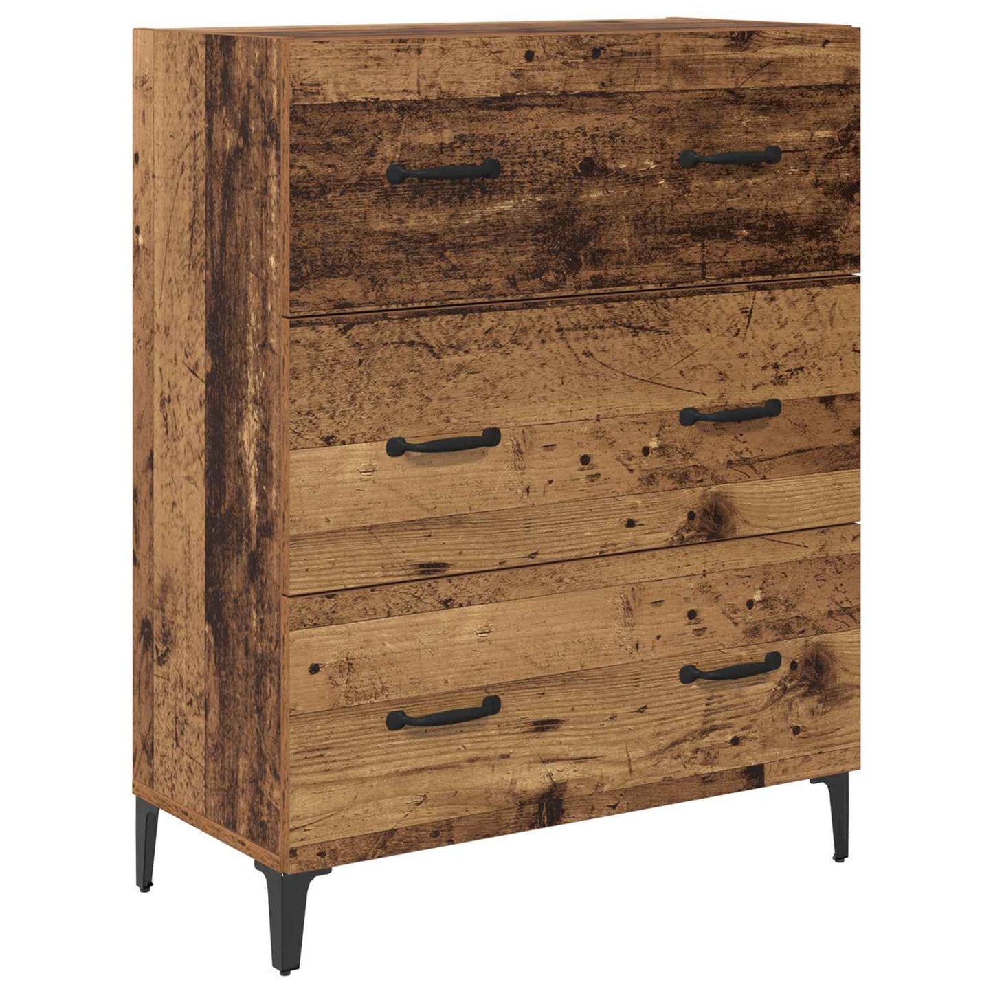 Highboard Old Wood 69.5 x 34 x 180 cm Engineered Wood