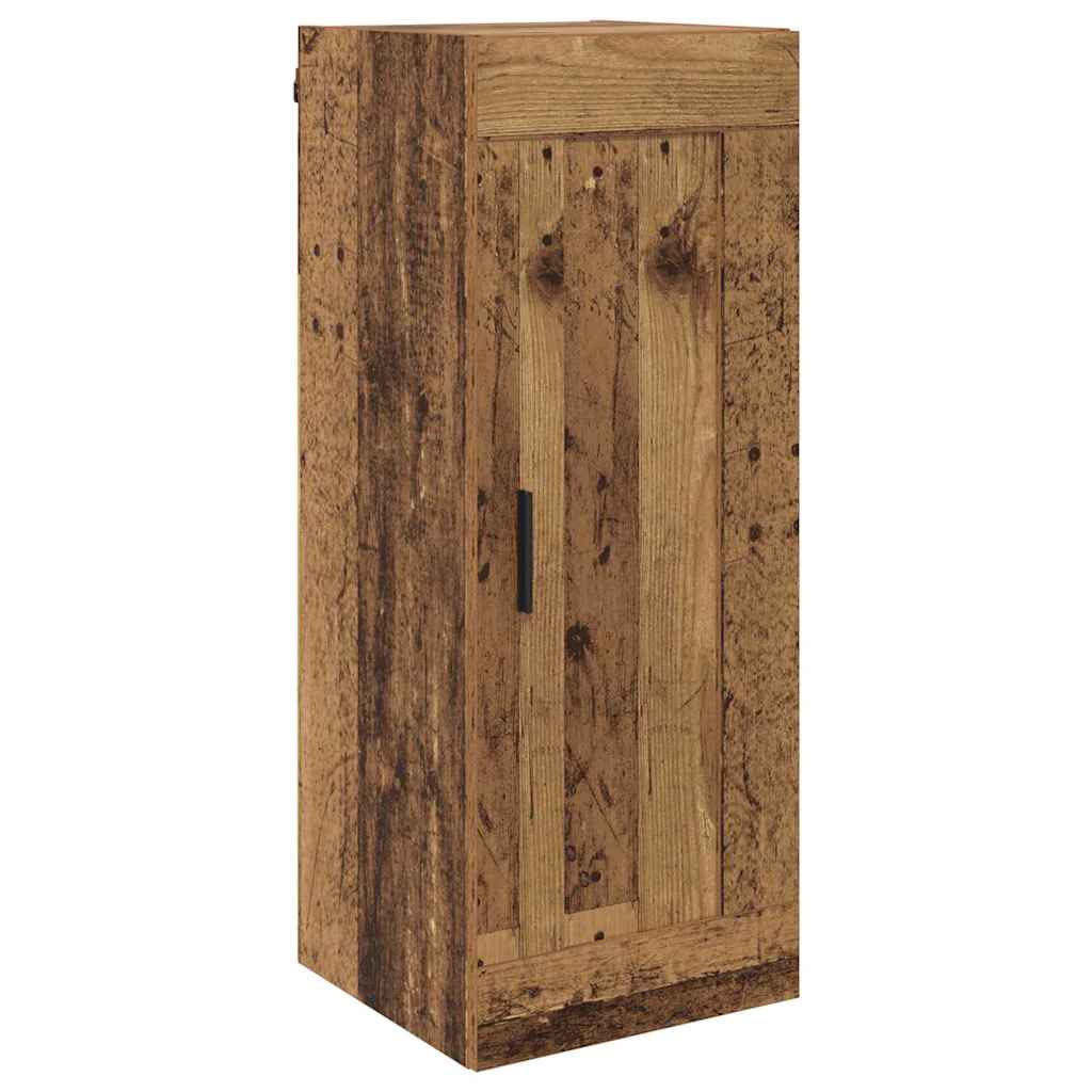 Highboard Old Wood 34.5 x 34 x 180 cm Engineered Wood