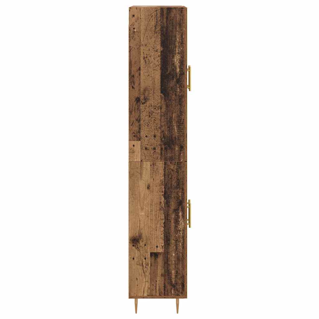 Highboard Old Wood 69.5 x 34 x 180 cm Engineered Wood
