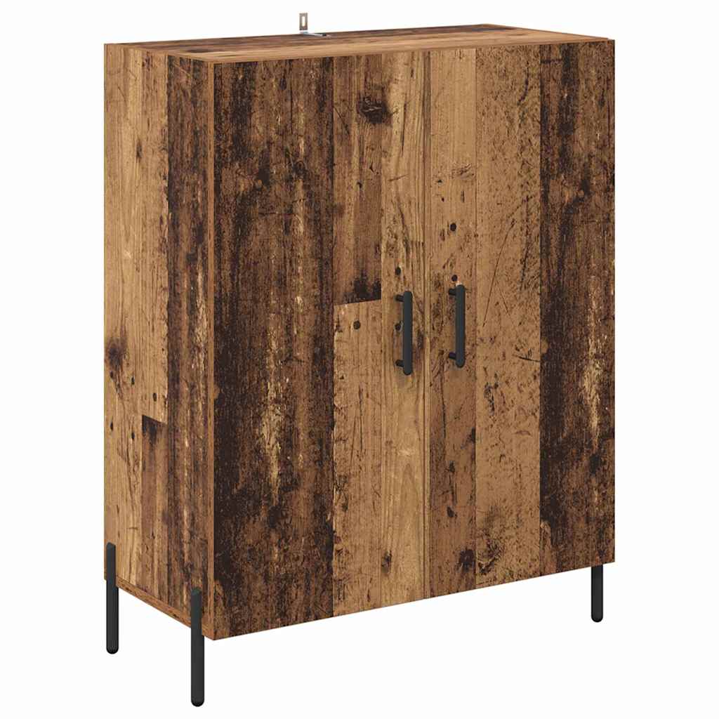Highboard Old Wood 69.5 x 34 x 180 cm Engineered Wood