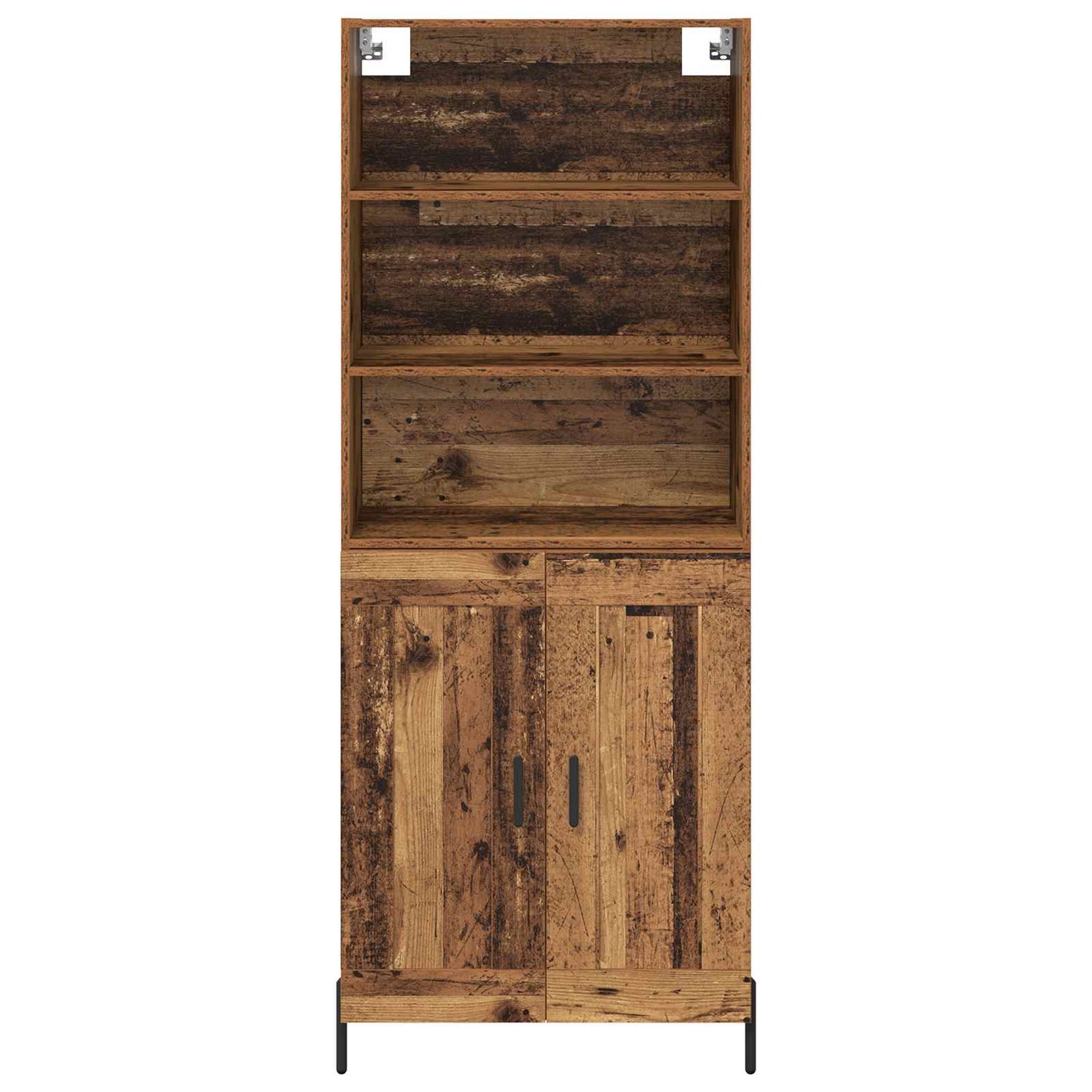 Highboard Old Wood 69.5 x 32.5 x 180 cm Engineered Wood