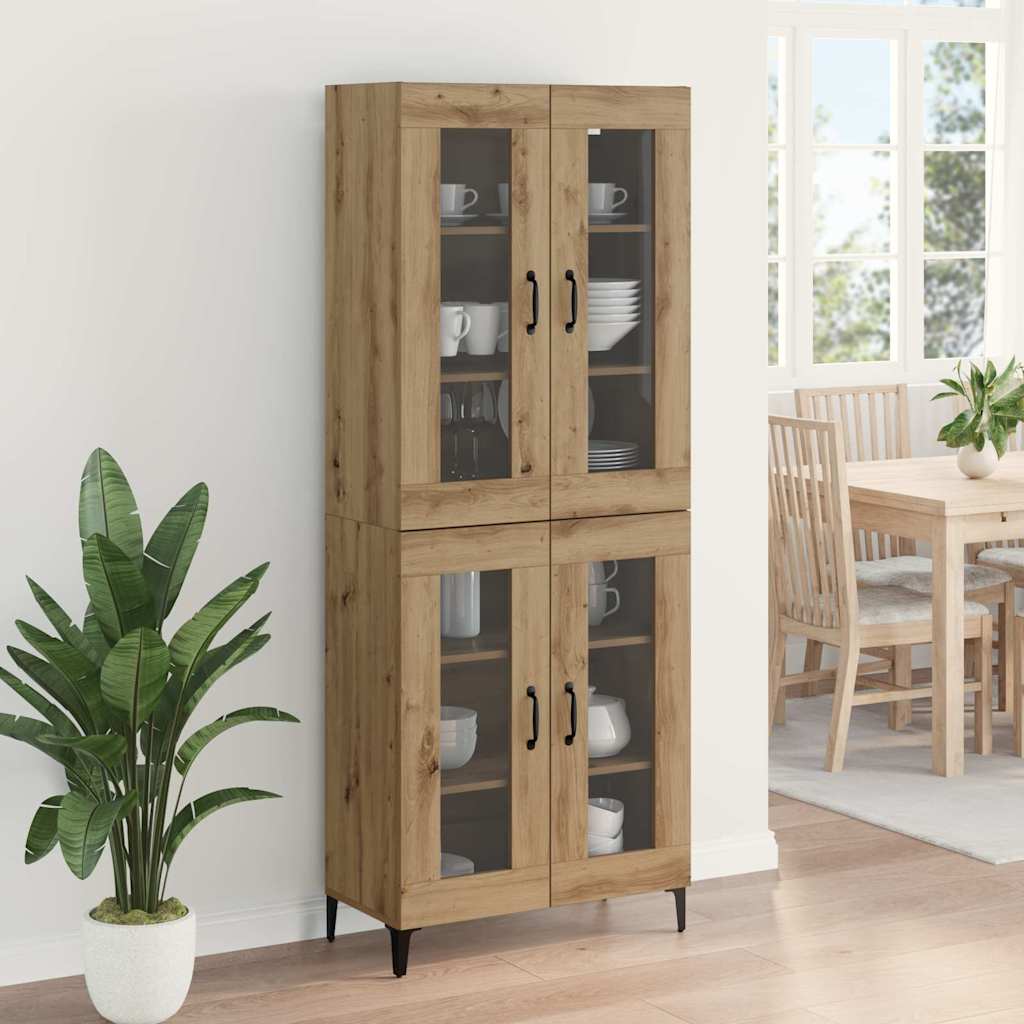 Highboard Artisan Oak 69.5 x 34 x 180 cm Engineered Wood