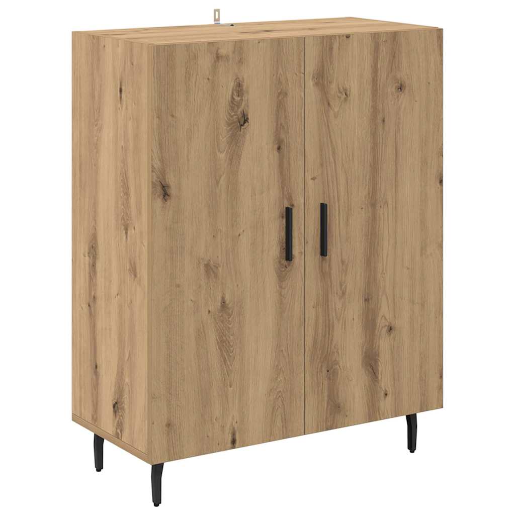 Highboard 2 pcs Artisan Oak 69.5 x 34 x 180 cm Engineered Wood