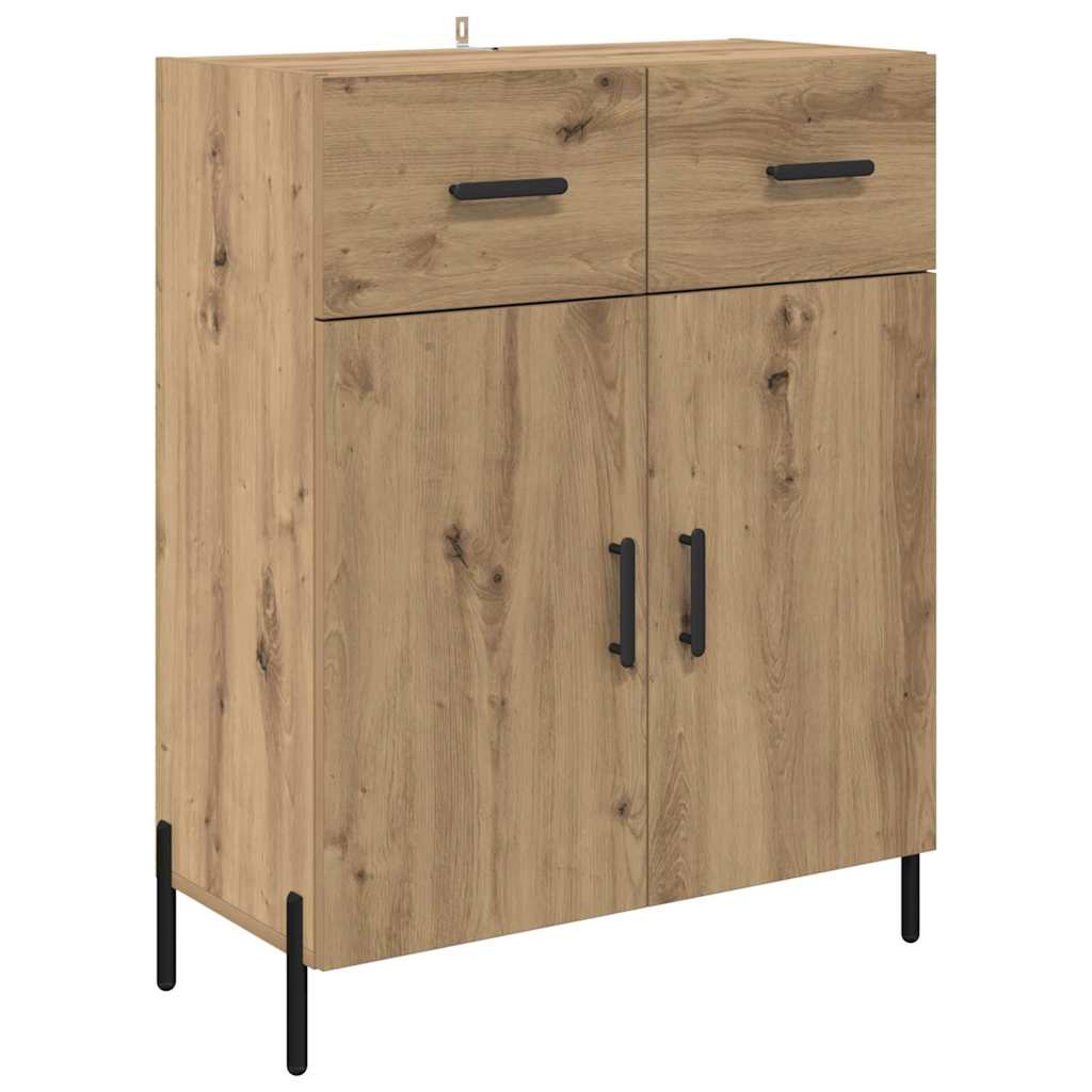 Highboard Artisan Oak 69.5 x 32.5 x 180 cm Engineered Wood