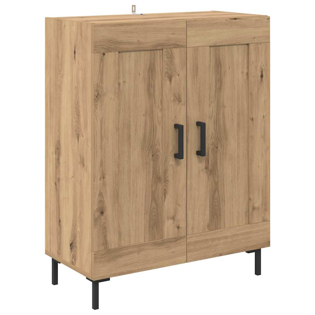 Highboard 2 pcs Artisan Oak 69.5 x 34 x 180 cm Engineered Wood