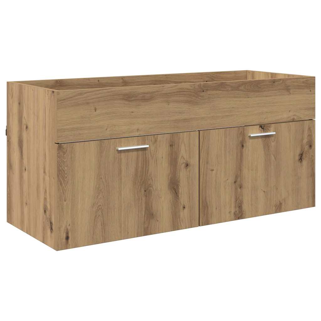 Bathroom Cabinet Artisan Oak 100 x 38.5 x 46 cm Engineered Wood