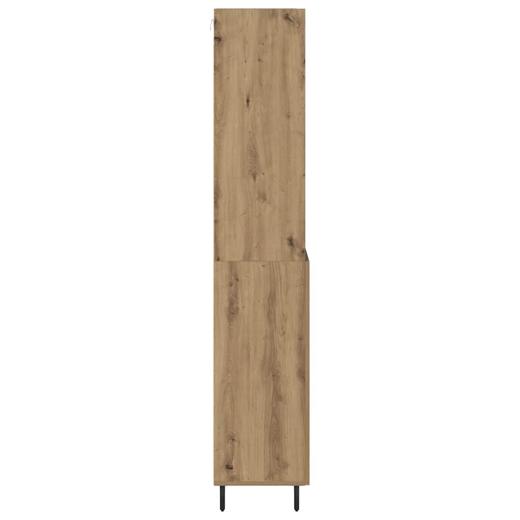 Highboard 2 pcs Artisan Oak 69.5 x 32.5 x 180 cm