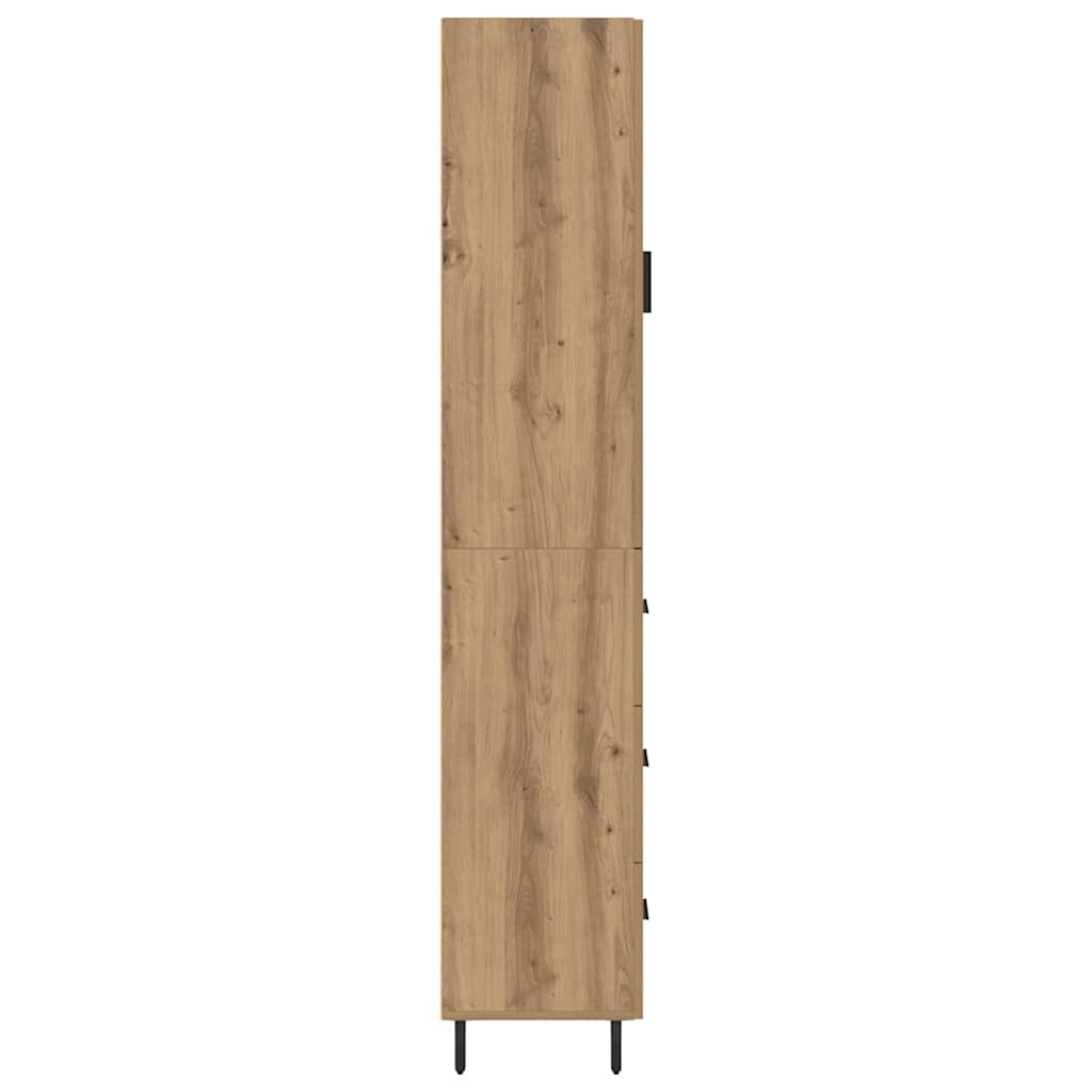 Highboard Artisan Oak 34.5 x 34 x 180 cm Engineered Wood