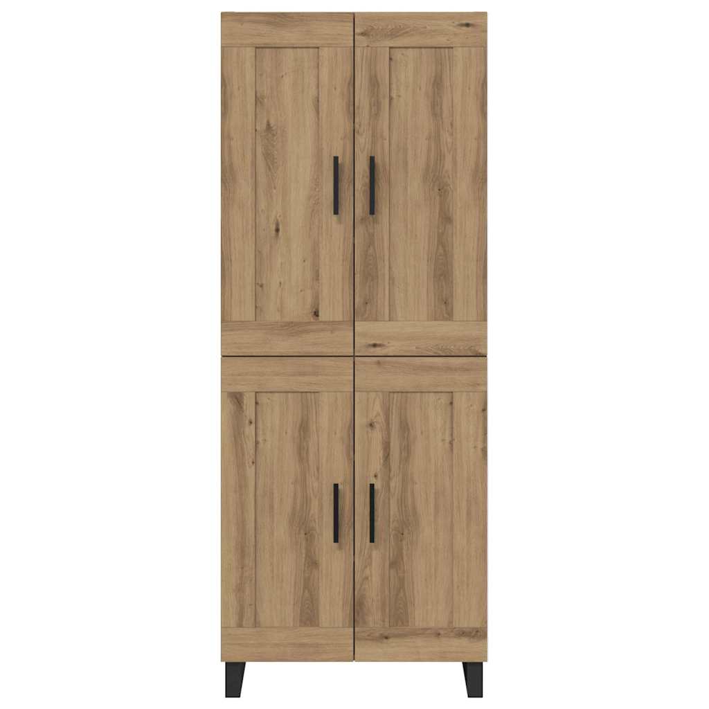 Highboard 2 pcs Artisan Oak 69.5 x 34 x 180 cm
