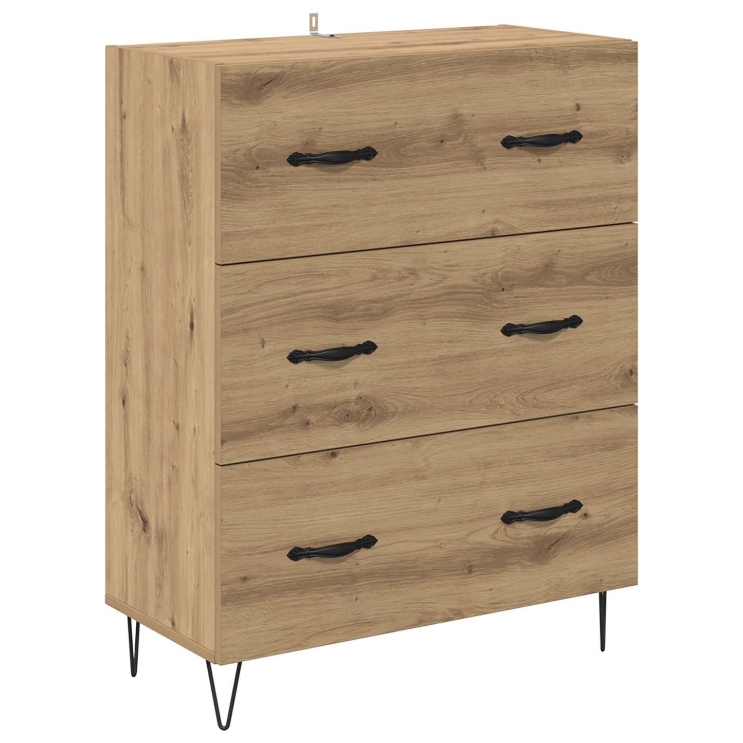 Highboard 2 pcs Artisan Oak 69.5 x 34 x 180 cm Engineered Wood