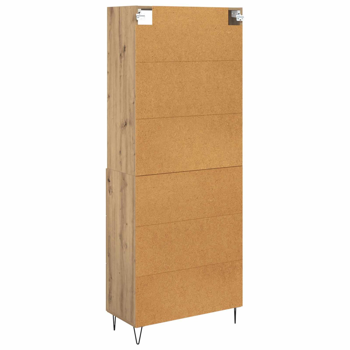 Highboard 2 pcs Artisan Oak 69.5 x 34 x 180 cm Engineered Wood