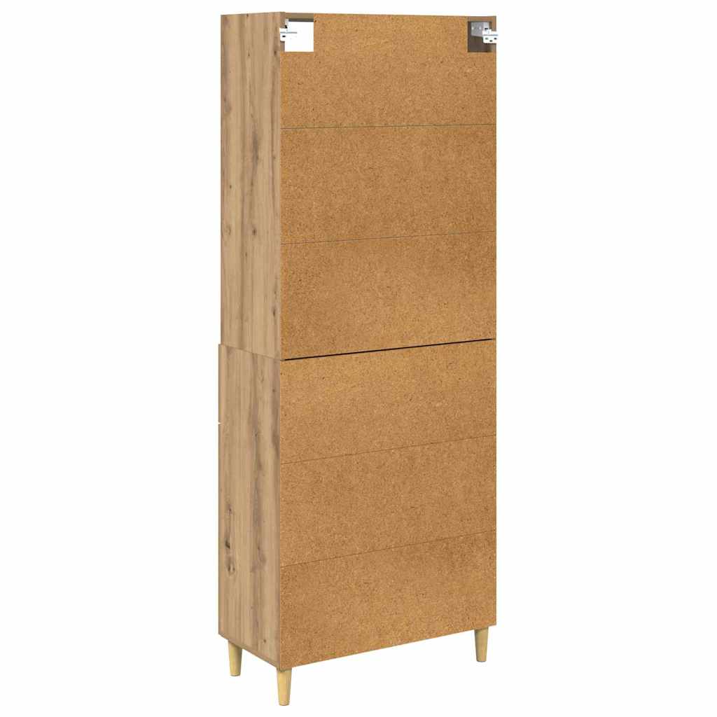Highboard Artisan Oak 69.5 x 34 x 180 cm Engineered Wood