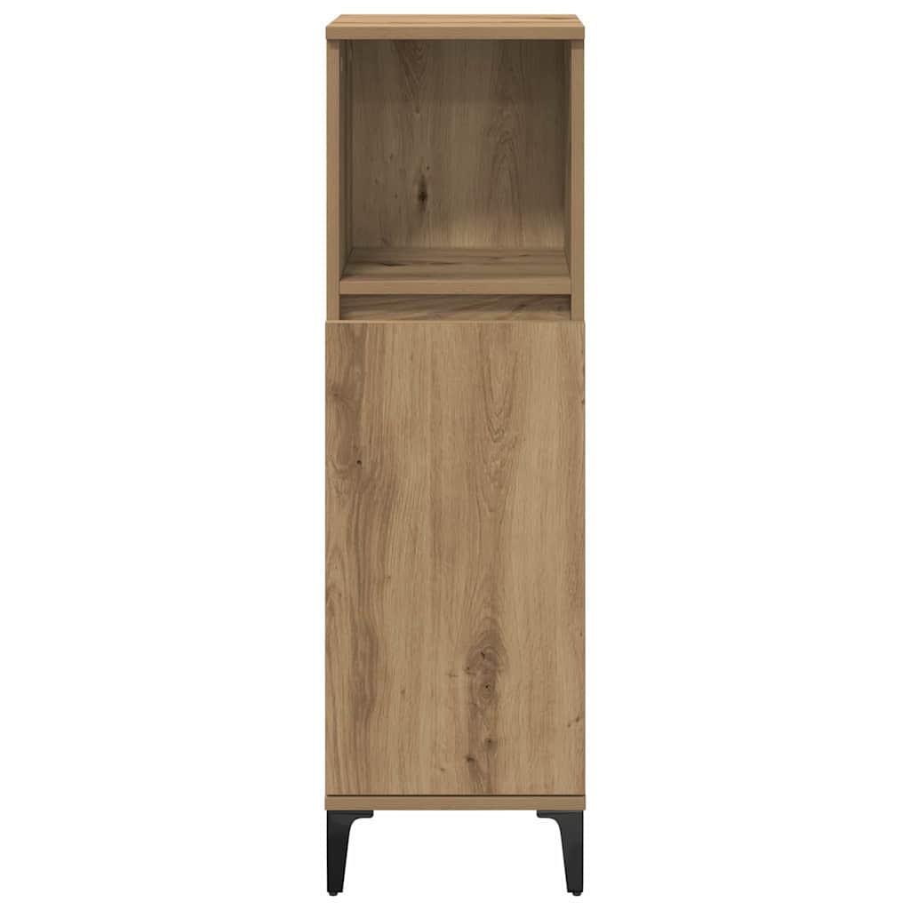 Bathroom Furniture Set 3 pcs Artisan Oak Engineered wood