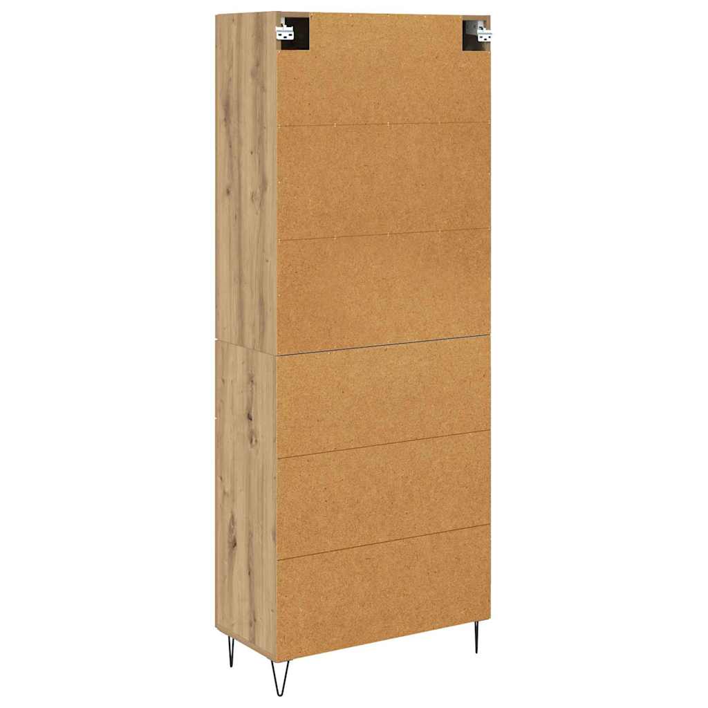 Highboard Artisan Oak 69.5 x 34 x 180 cm Engineered Wood
