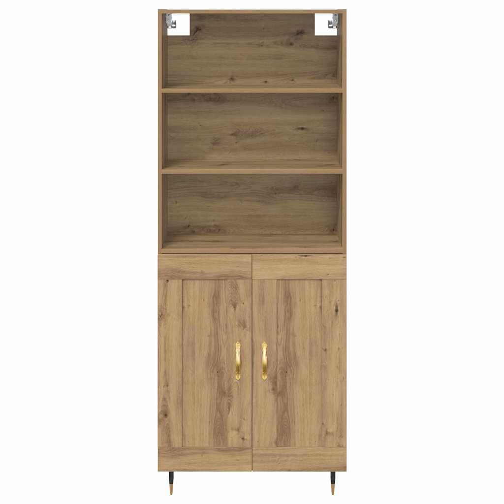 Highboard Artisan Oak 69.5 x 34 x 180 cm Engineered Wood