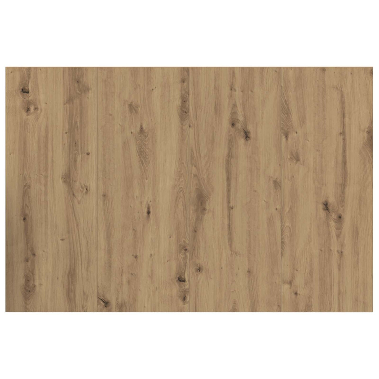 Headboard with Cabinet 3 pcs Artisan Oak Engineered Wood