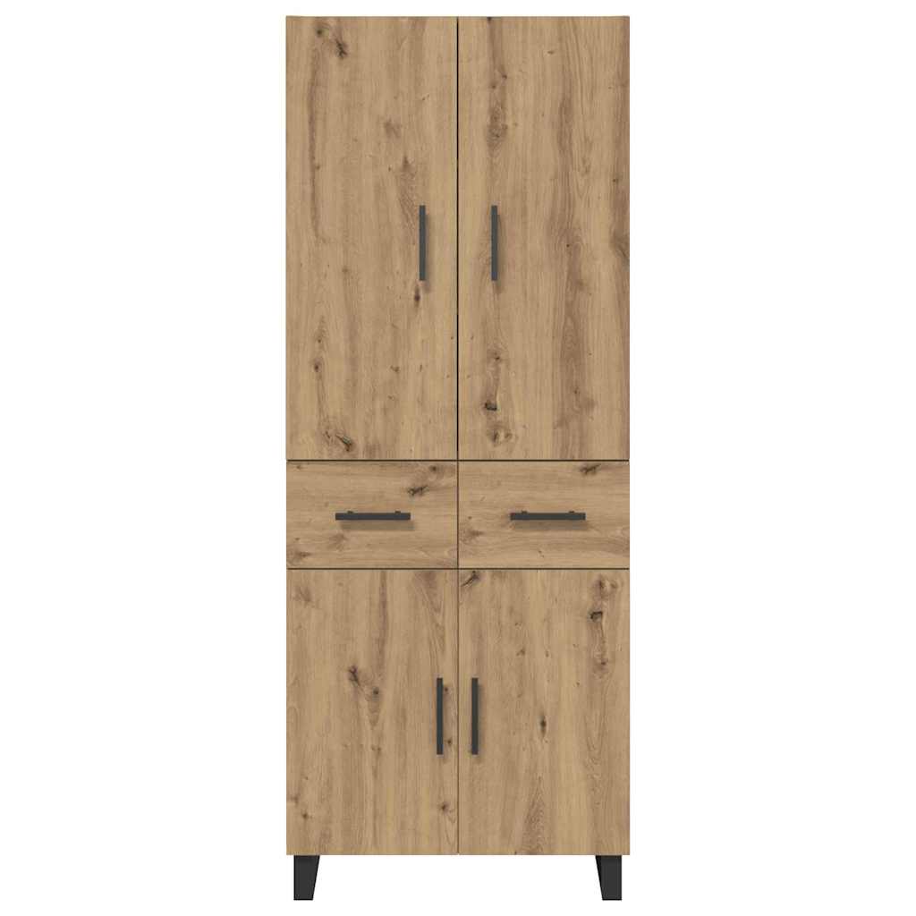 Highboard 2 pcs Artisan Oak 69.5 x 34 x 180 cm