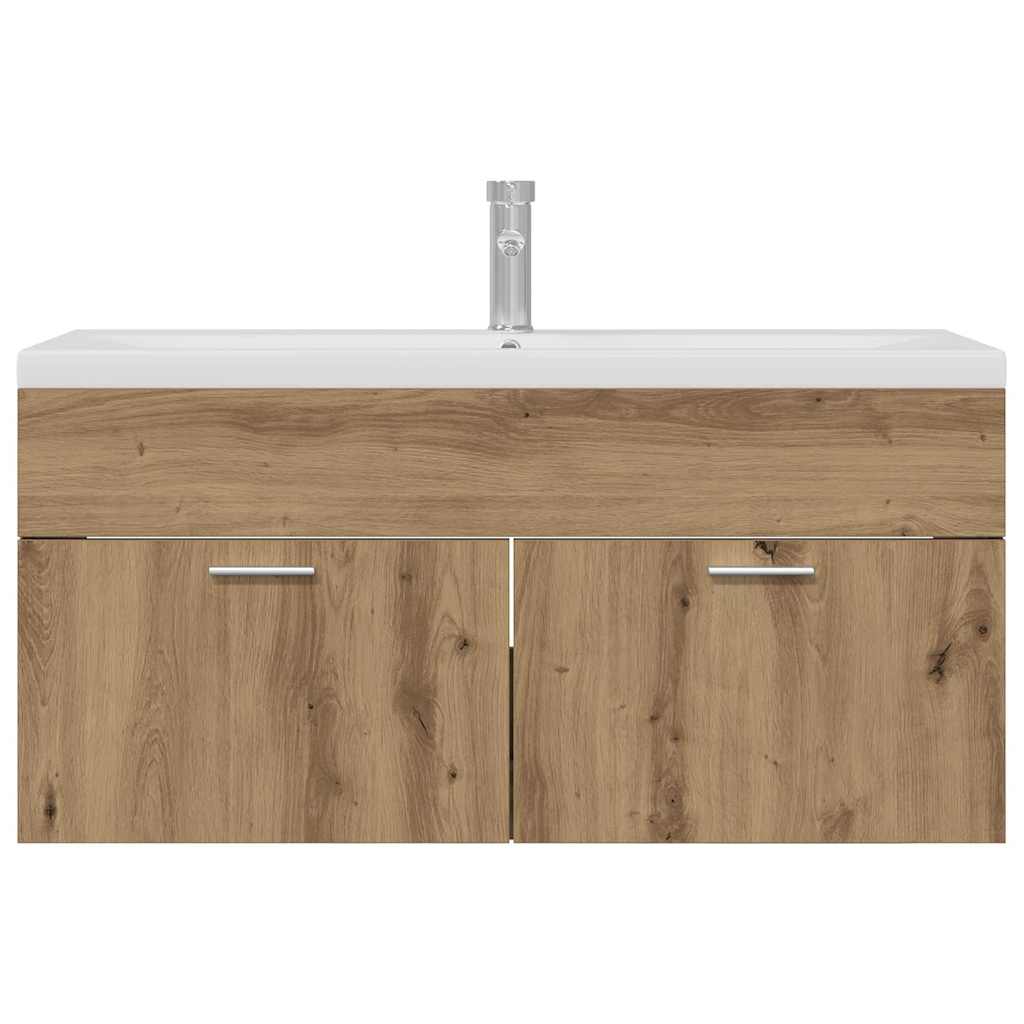 Bathroom Cabinet Artisan Oak 100 x 38.5 x 46 cm Engineered Wood